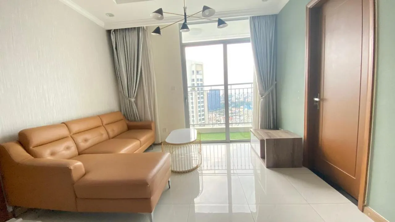 Apartmán Cao House Saigon - Vinhomes Central Park Ho Či Minovo Město Vietnam