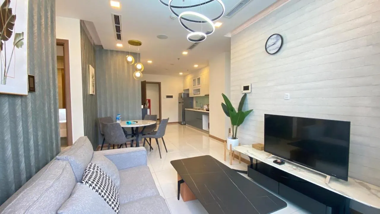 Apartmán Cao House Saigon - Vinhomes Central Park Ho Či Minovo Město